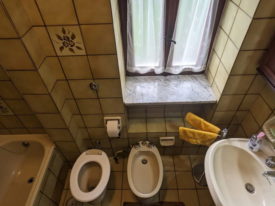 Dettaglio del bagno privato disponibile per gli ospiti
