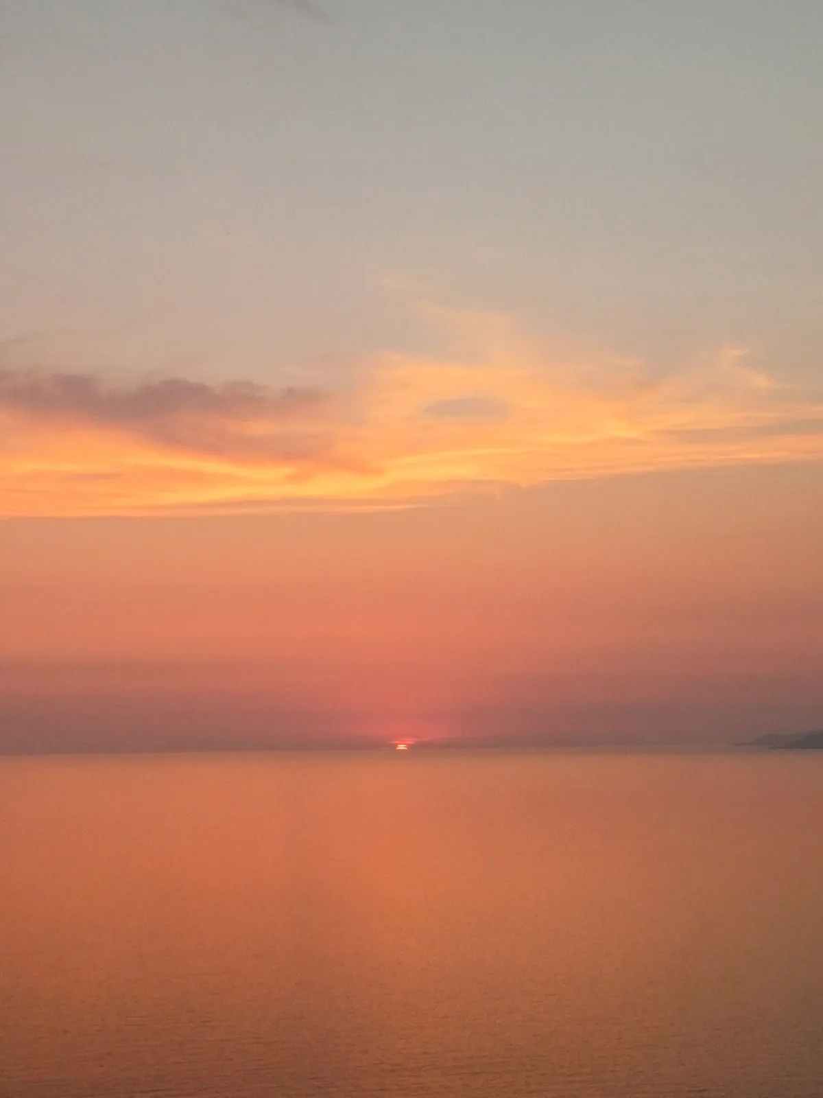 Vista mare dal territorio di Casa Nel Verde in una giornata limpida